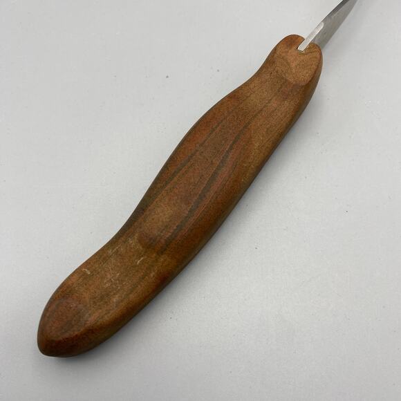 Vintage Cutco No 27 Meat Fork Brown Marbled‎ Handle Grill Serving Utensil USA - Picture 10 of 11